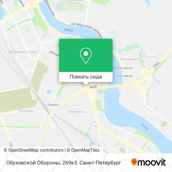Карта Обуховской Обороны, 269к3