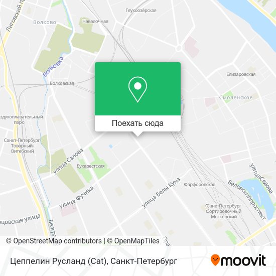 Карта Цеппелин Русланд (Cat)