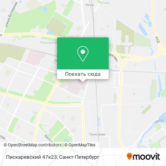 Карта Пискаревский 47к23