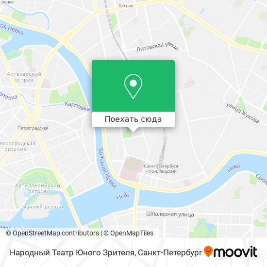 тюз на карте
