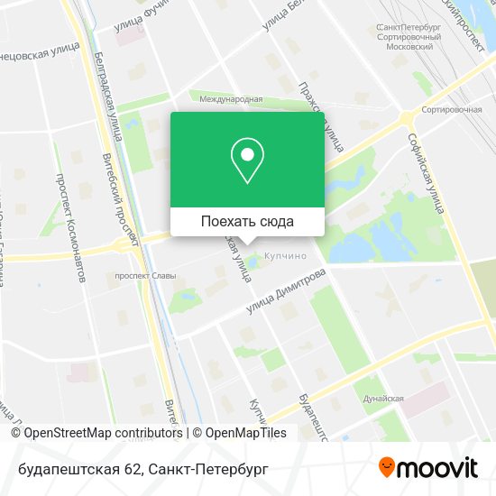 Карта будапештская 62