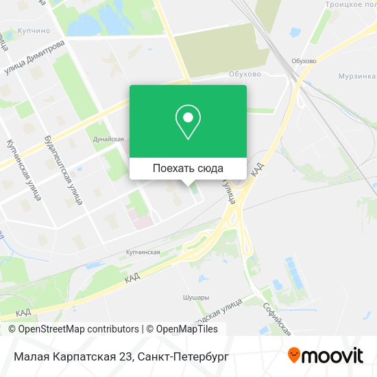 Карта Малая Карпатская 23