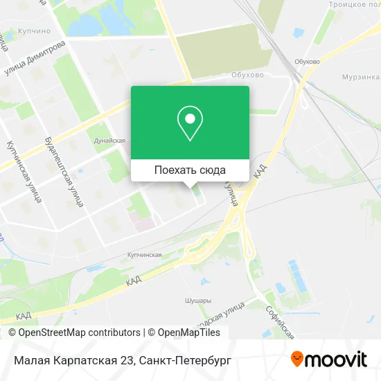 Карта Малая Карпатская 23