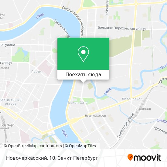 Карта Новочеркасский, 10