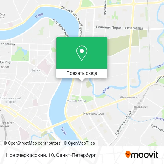Карта Новочеркасский, 10