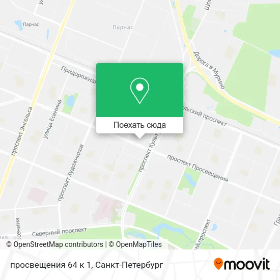 Карта просвещения 64 к 1