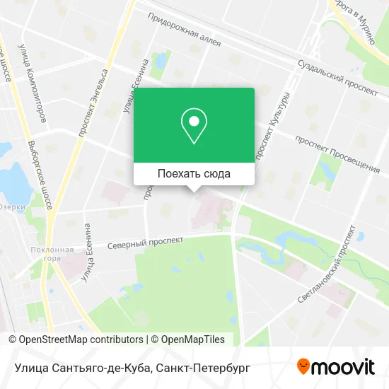 Карта Улица Сантьяго-де-Куба