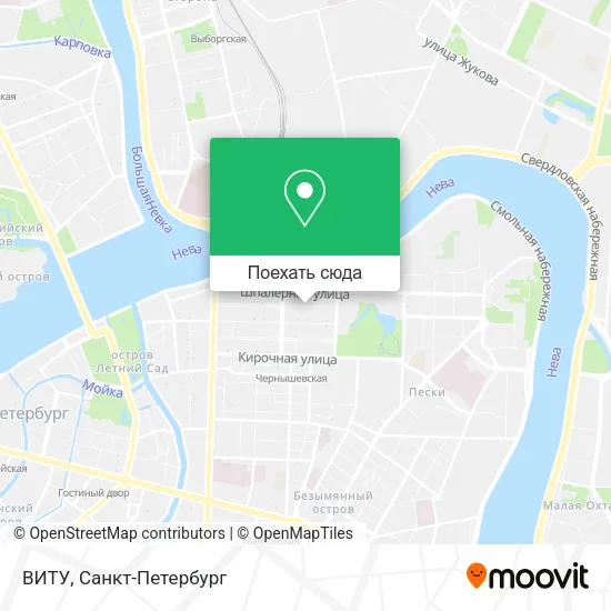 Карта ВИТУ