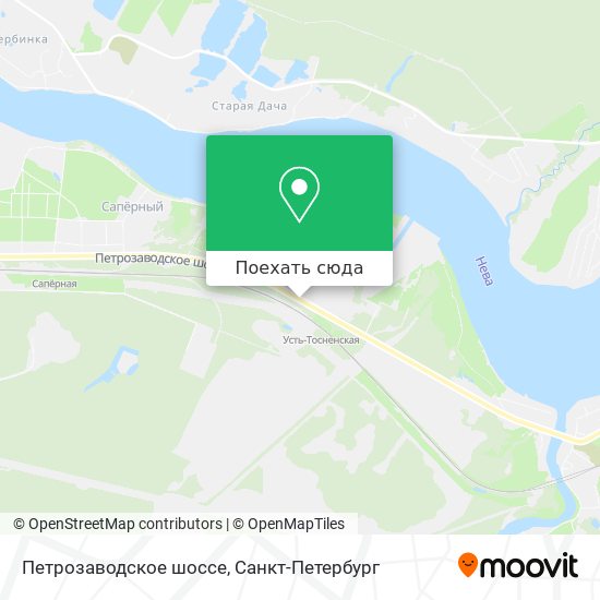 Карта Петрозаводское шоссе