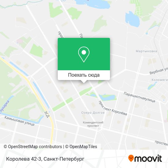 Карта Королева 42-3