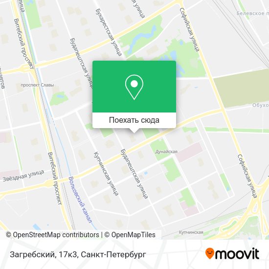 Карта Загребский, 17к3