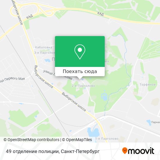Карта 49 отделение полиции