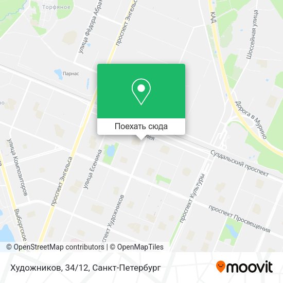 Карта Художников, 34/12