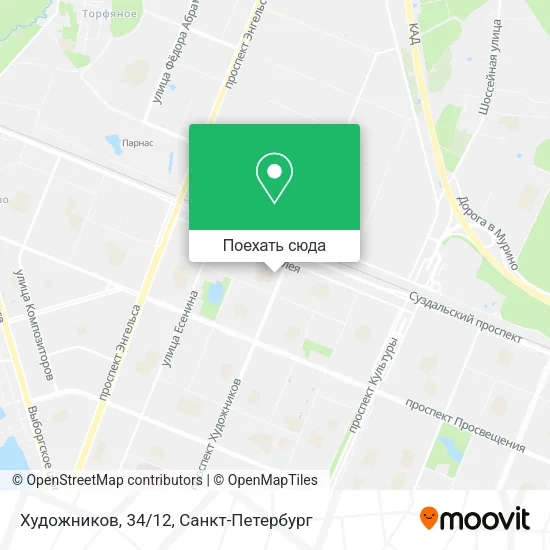 Карта Художников, 34/12