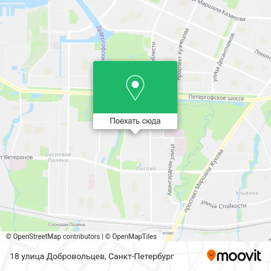 Карта 18 улица Добровольцев