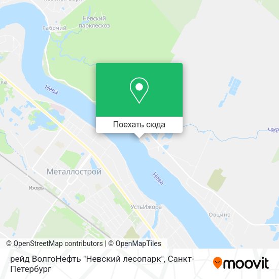 Карта рейд ВолгоНефть "Невский лесопарк"