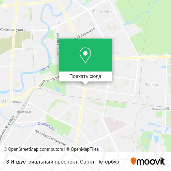 Карта 3 Индустриальный проспект