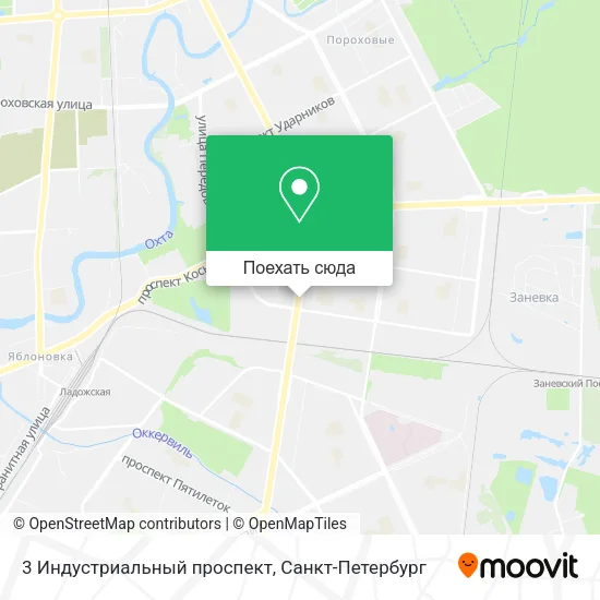 Карта 3 Индустриальный проспект