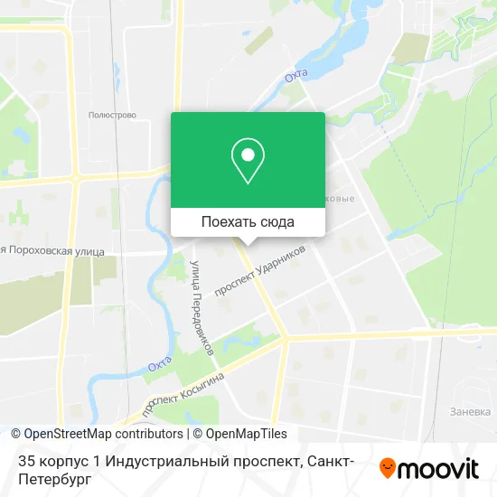 Карта 35 корпус 1 Индустриальный проспект