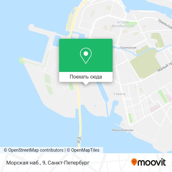Карта Морская наб., 9