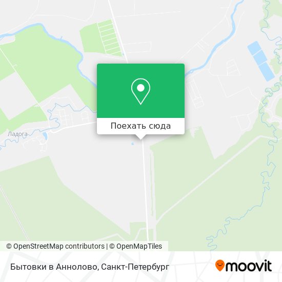 Карта Бытовки в Аннолово