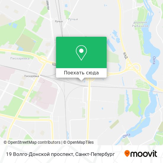 Карта 19 Волго-Донской проспект