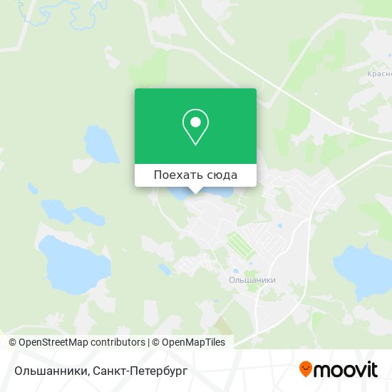 Карта Ольшанники