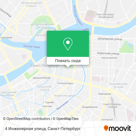 Карта 4 Инженерная улица