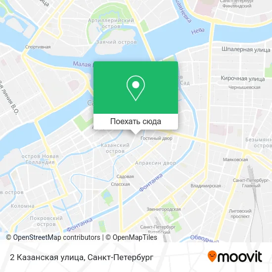 Карта 2 Казанская улица