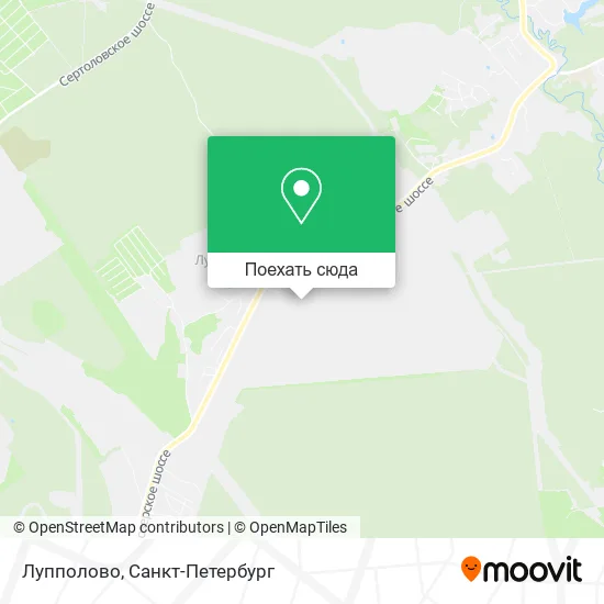 Карта Лупполово