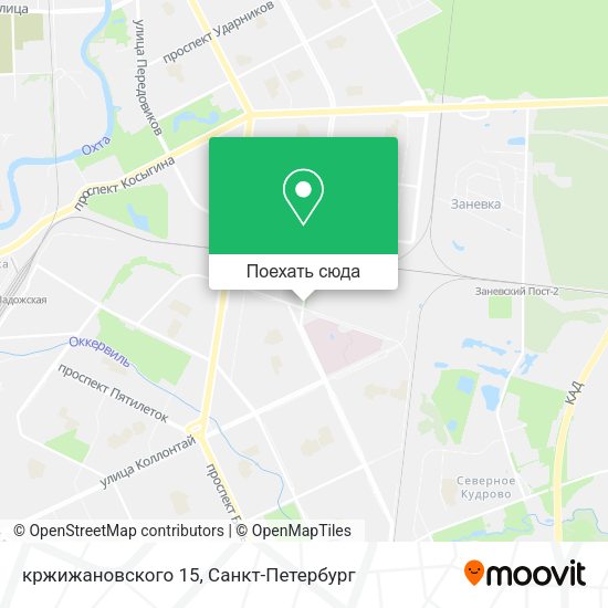 Карта кржижановского 15