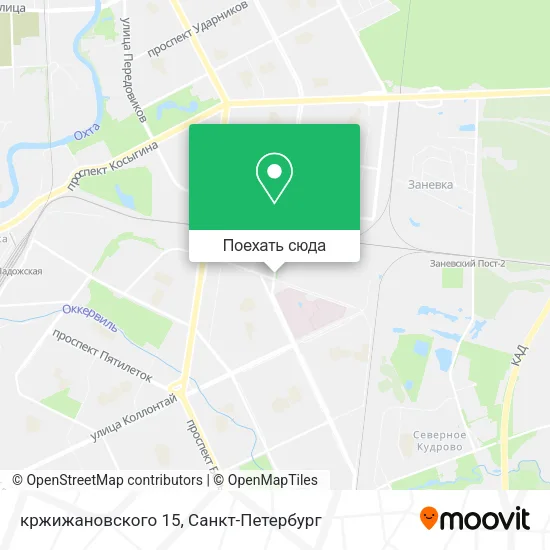 Карта кржижановского 15