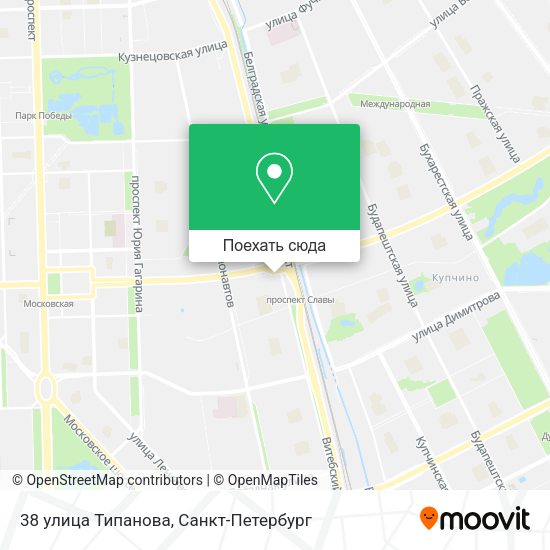Карта 38 улица Типанова