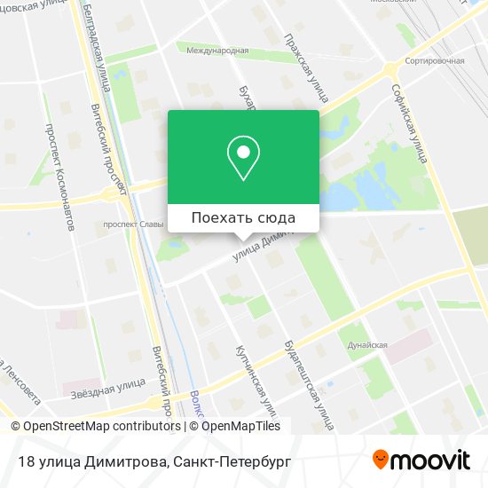 Карта 18 улица Димитрова