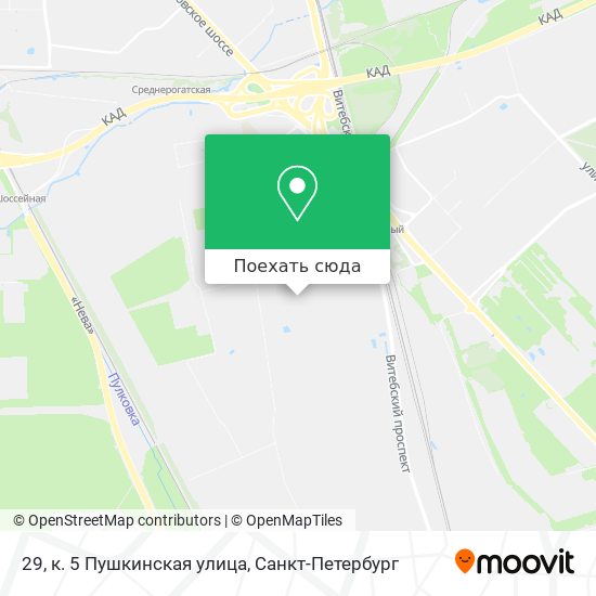 Карта 29, к. 5 Пушкинская улица