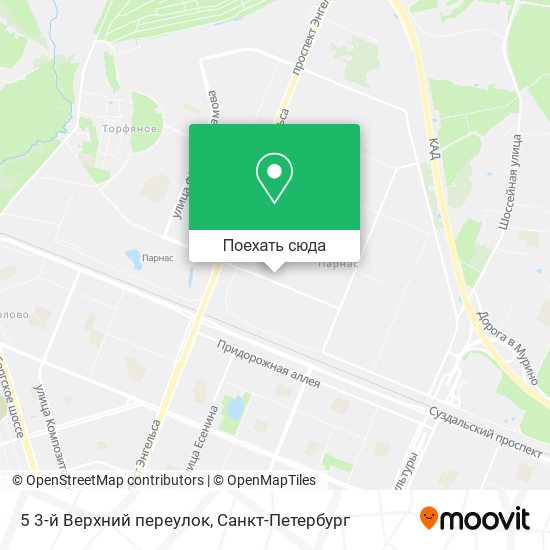 Карта 5 3-й Верхний переулок