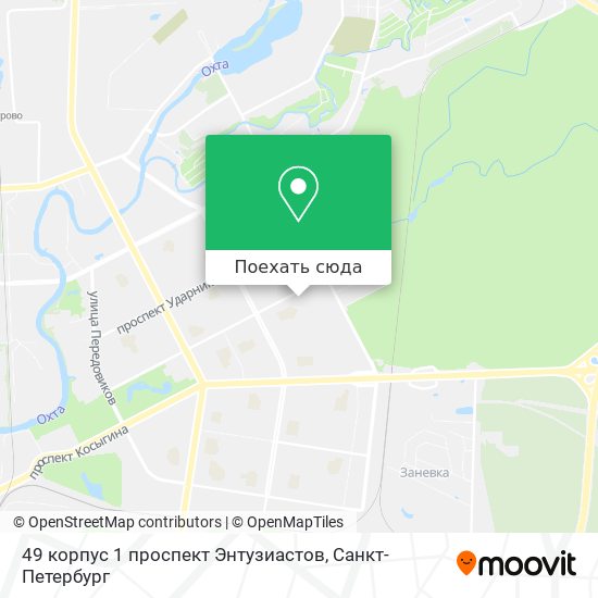 Карта 49 корпус 1 проспект Энтузиастов