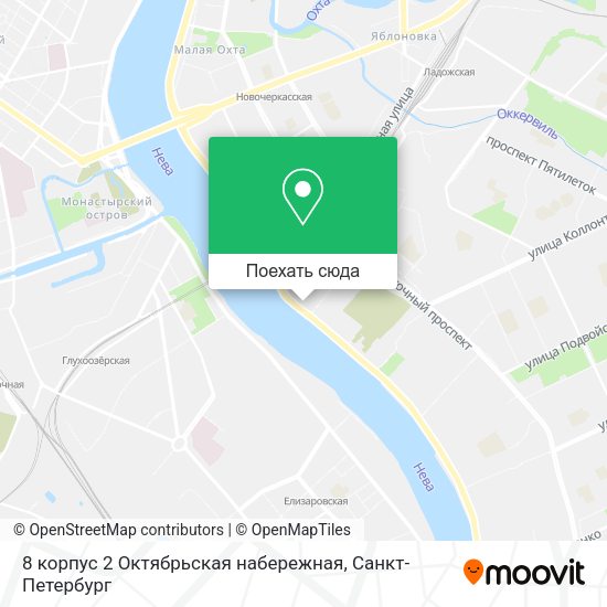 Карта 8 корпус 2 Октябрьская набережная