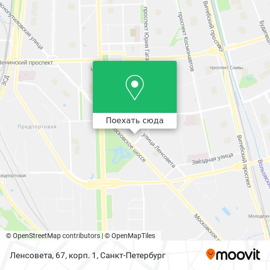 Карта Ленсовета, 67, корп. 1