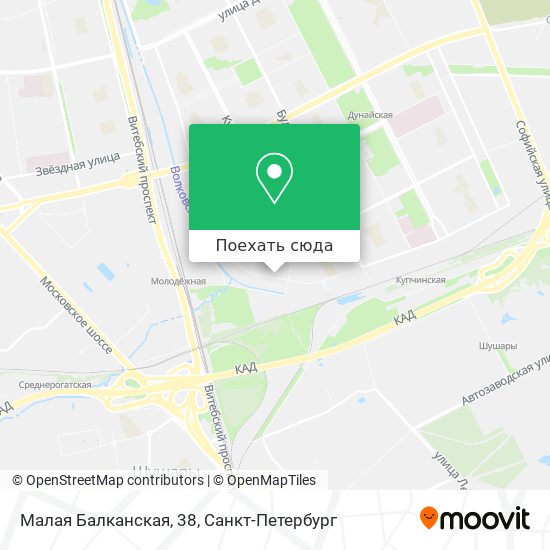 Карта Малая Балканская, 38