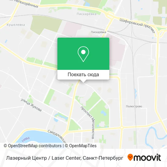 Карта Лазерный Центр / Laser Center