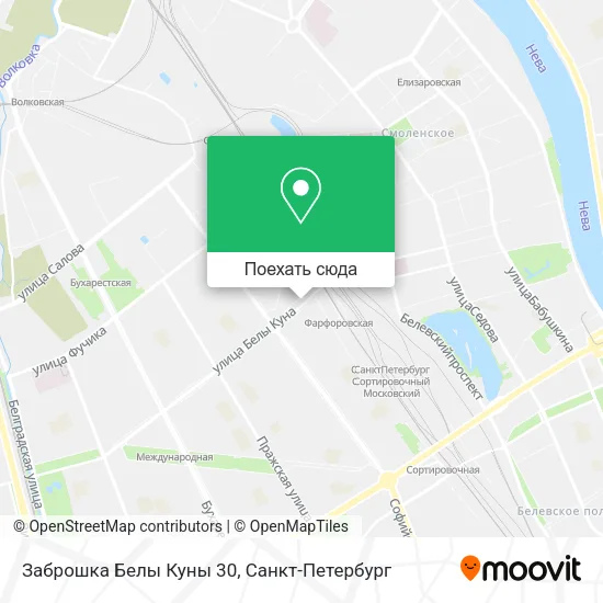 Карта Заброшка Белы Куны 30