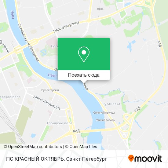 Карта ПС КРАСНЫЙ ОКТЯБРЬ