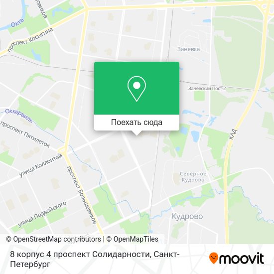 Карта 8 корпус 4 проспект Солидарности