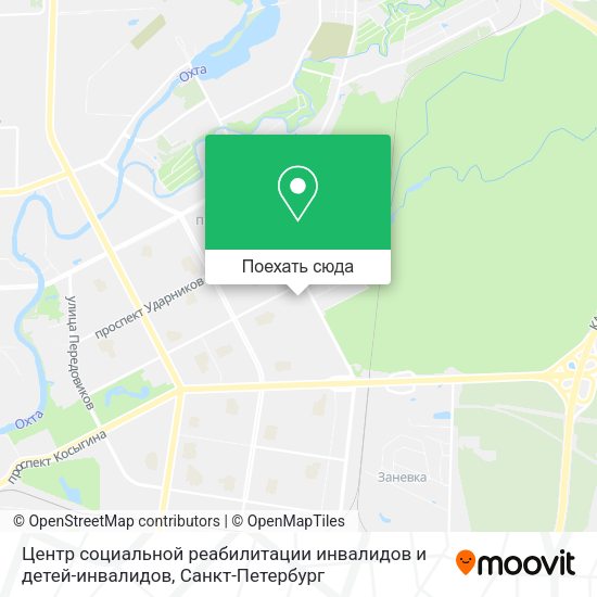 Карта Центр социальной реабилитации инвалидов и детей-инвалидов