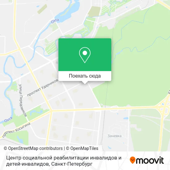 Карта Центр социальной реабилитации инвалидов и детей-инвалидов