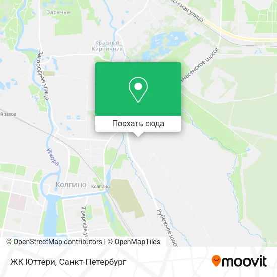 Карта ЖК Юттери