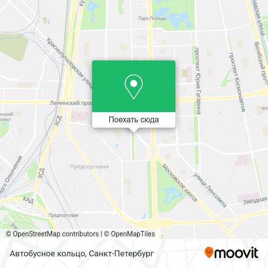 Карта Автобусное кольцо