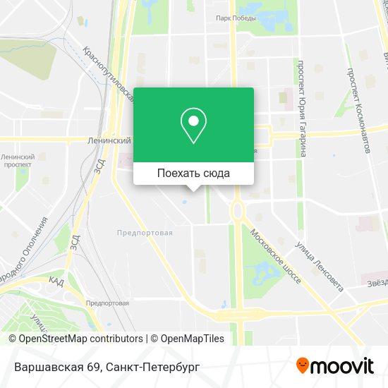 Карта Варшавская 69