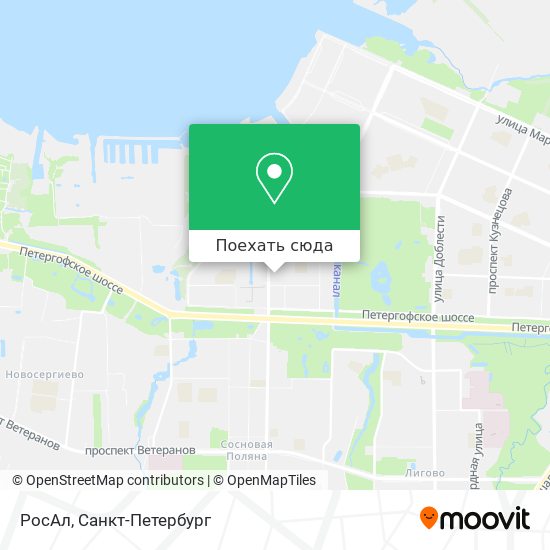 Карта РосАл